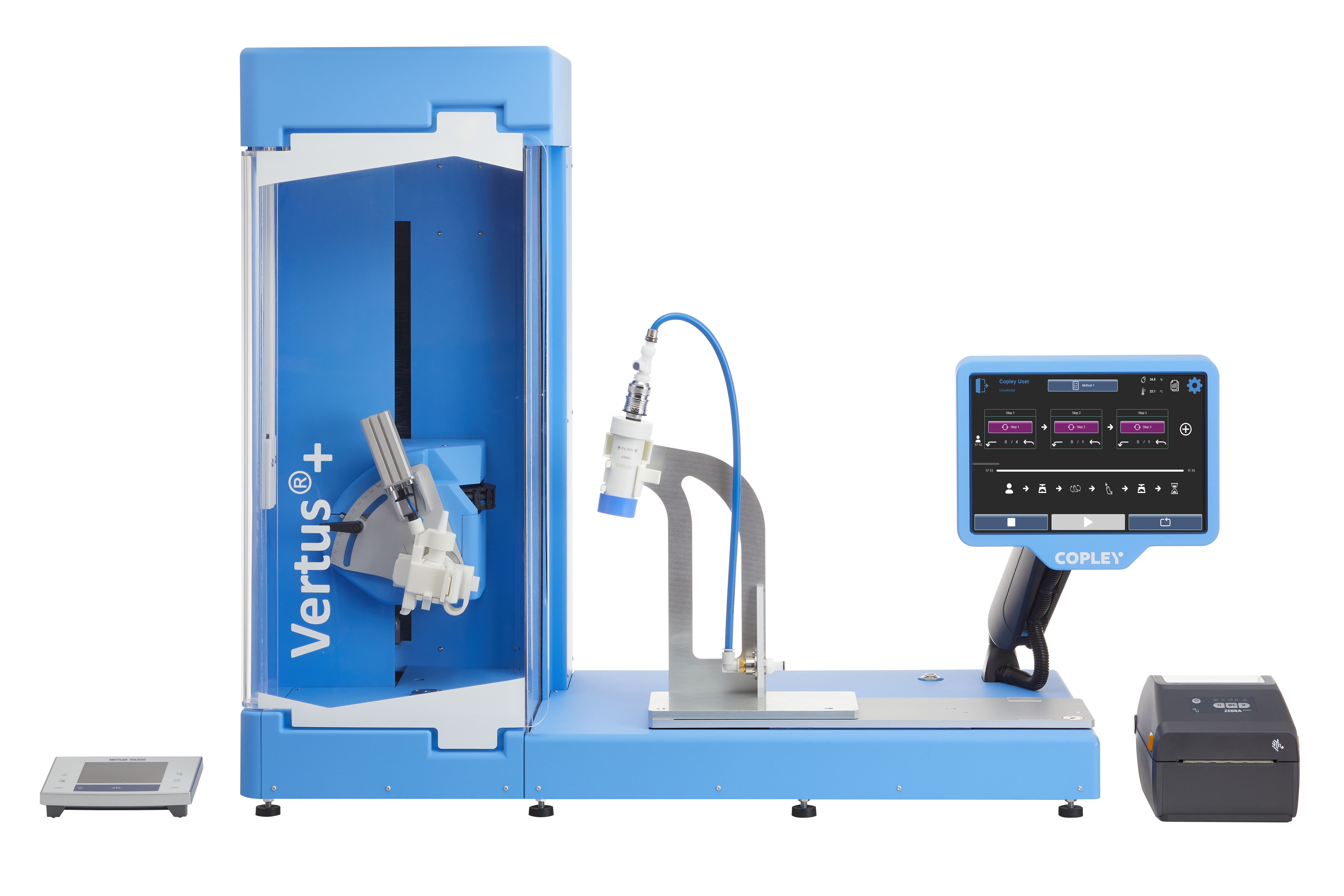 Vertus III+ with DUSA Interface Plate for Nasal Sprays