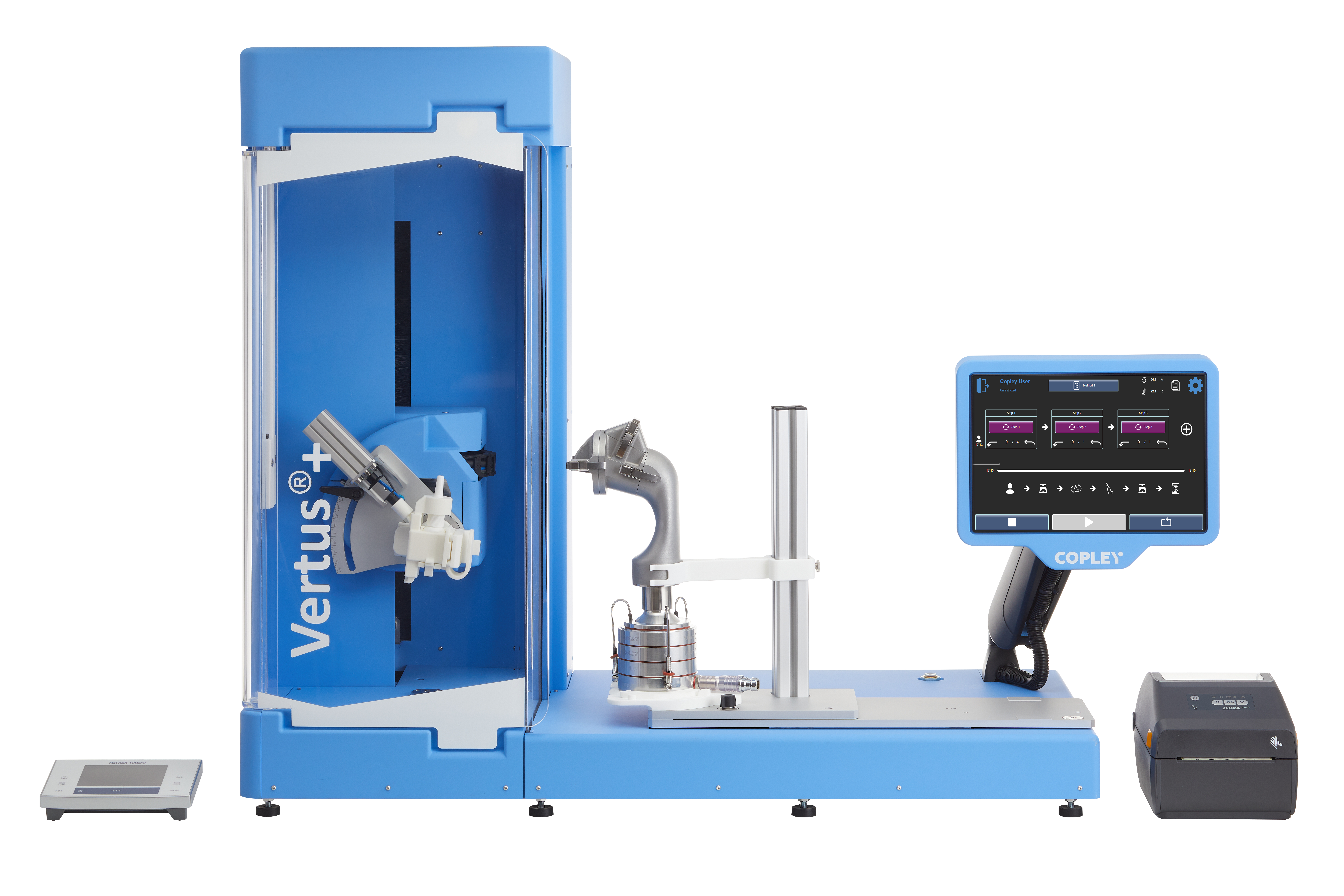 Vertus III+ with Fast Screening Anderson (FSA) and Alberta Idealised Nasal Inlet (AINI)